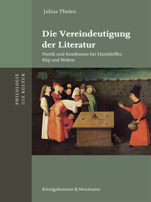 cover image of Die Vereindeutigung der Literatur